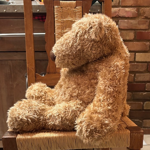 Pottery Barn Kids Tan Stuffed Bear - Picture 8 of 8